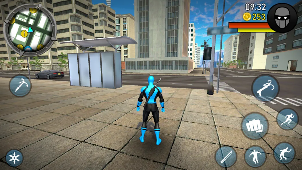 Скачать Blue Ninja : Superhero Game (Блу Ниндзя) [Взлом/МОД Меню] последняя версия 0.7.3 (бесплатно на 4PDA) для Андроид