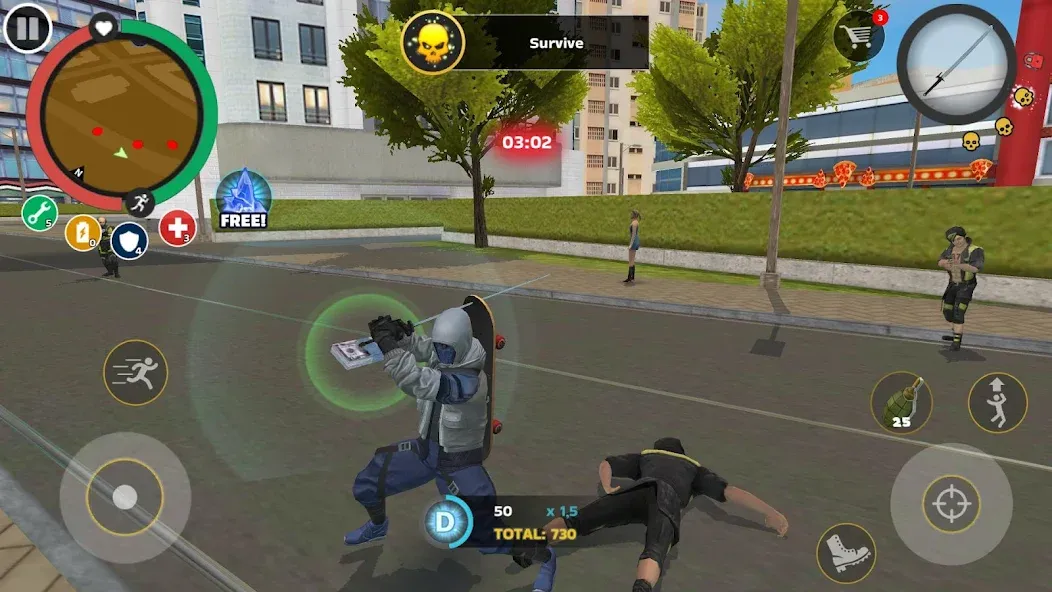 Скачать Rope Hero: Mafia City Wars (Роп Хиро) [Взлом/МОД Unlocked] последняя версия 0.9.8 (4PDA apk) для Андроид