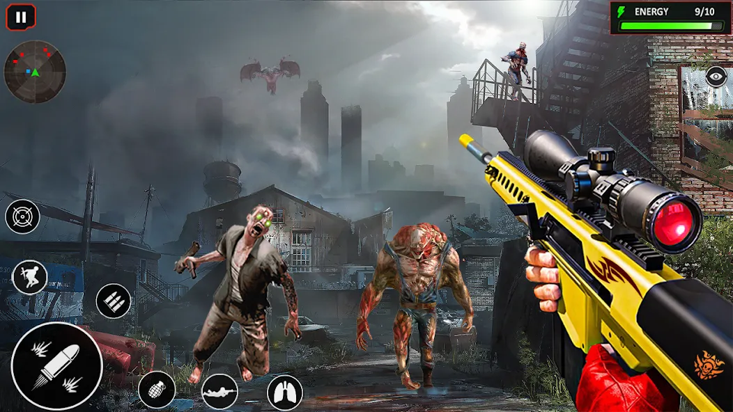 Скачать Zombies shooting offline Game (Зомби стреляющая оффлайн игра) [Взлом/МОД Много денег] последняя версия 1.7.9 (бесплатно на 4PDA) для Андроид