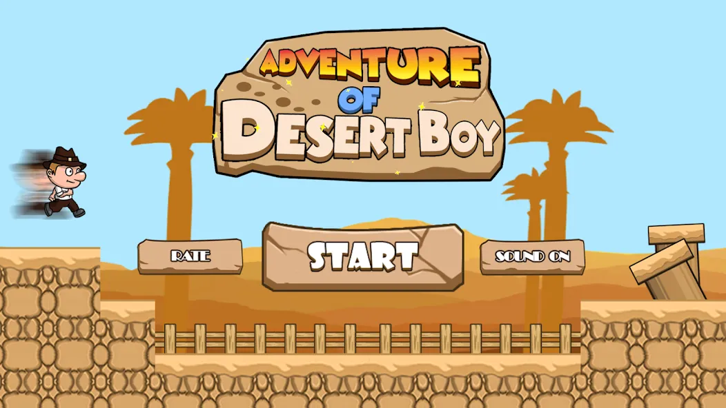 Скачать Ted Adventure of Desert Boy (Тед Приключения Пустынного Мальчика) [Взлом/МОД Меню] последняя версия 1.8.7 (5Play ru apk) для Андроид
