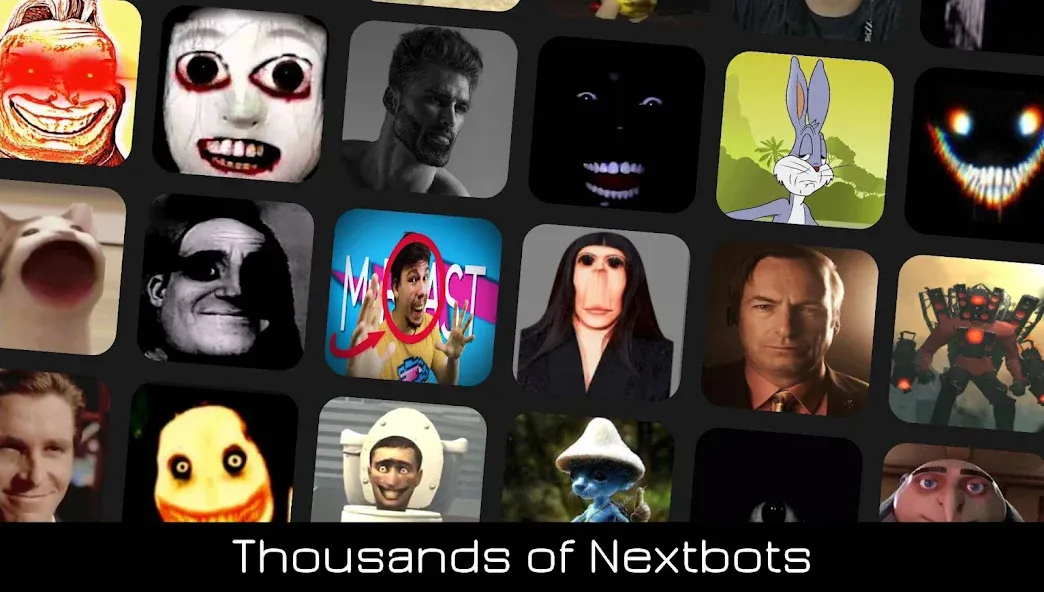 Скачать Nextbots Online: Sandbox (Некстботс Онлайн) [Взлом/МОД Все открыто] последняя версия 2.7.2 (бесплатно на 4PDA) для Андроид