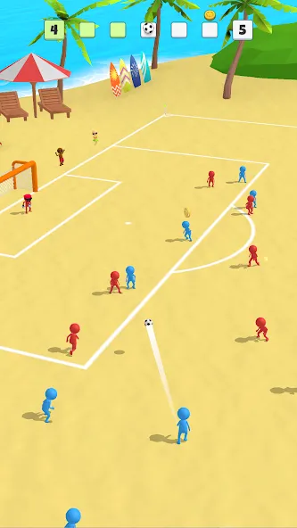 Скачать Super Goal - Стикмен Футбол (Супер Гол) [Взлом/МОД Много денег] последняя версия 1.8.2 (на 5Плей бесплатно) для Андроид