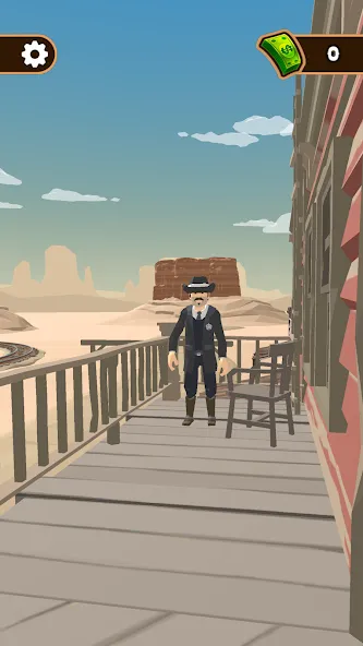 Скачать Western Cowboy: Shooting Game (Вестерн Каубой) [Взлом/МОД Unlocked] последняя версия 2.7.4 (на 5Плей бесплатно) для Андроид
