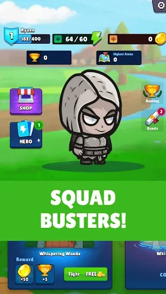 Скачать Squad Heroes: PvP Buster (Сквад Герои) [Взлом/МОД Unlocked] последняя версия 1.1.9 (5Play ru apk ) для Андроид