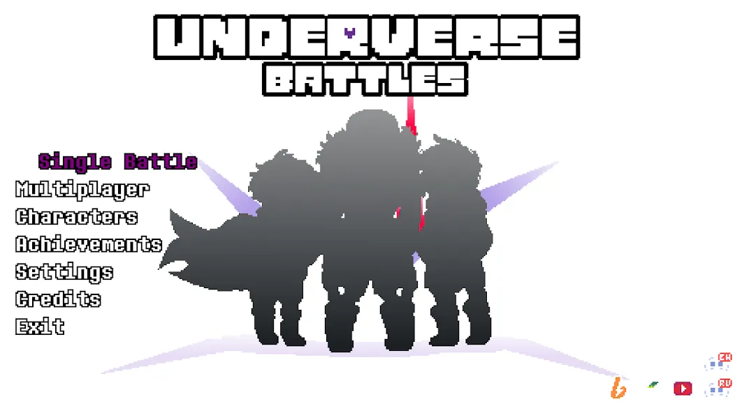 Скачать Underverse Battles (Андерверс Баттлз) [Взлом/МОД Unlocked] последняя версия 0.7.9 (4PDA apk) для Андроид
