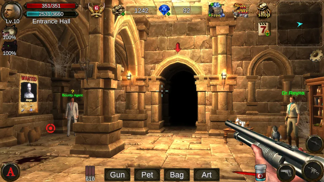 Скачать Dungeon Shooter : Dark Temple (Данжен Шутер) [Взлом/МОД Unlocked] последняя версия 1.6.2 (5Play ru apk ) для Андроид
