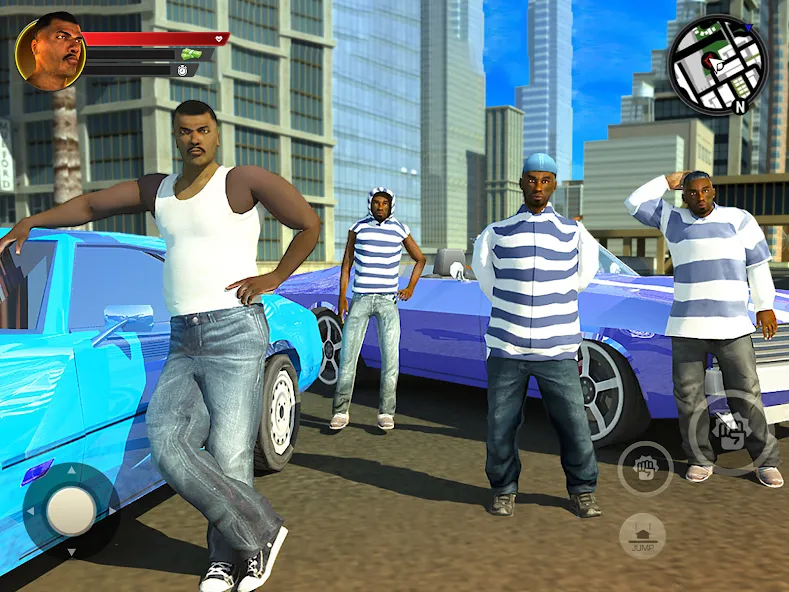 Скачать Mafia Crime: Cars & Gang Wars (Сан Андреас Авто Банды Войны) [Взлом/МОД Unlocked] последняя версия 2.1.7 (бесплатно на 4PDA) для Андроид