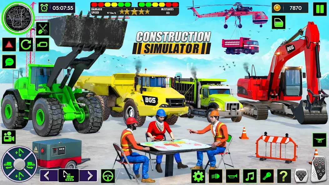 Скачать Real Road Construction Games (Реал Роад Конструкшн Геймс) [Взлом/МОД Все открыто] последняя версия 0.5.4 (на 5Плей бесплатно) для Андроид