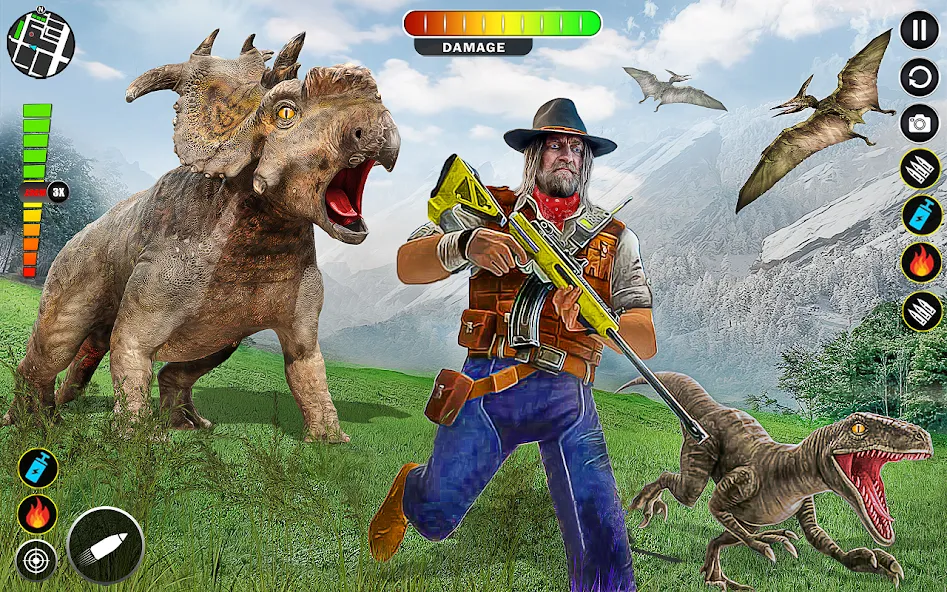 Скачать Real Dino Hunter 3D Gun Games (Уайлд Динозавр Хантер Ган Геймс) [Взлом/МОД Много денег] последняя версия 0.5.1 (4PDA apk) для Андроид