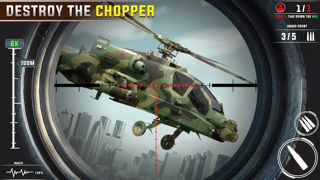 Скачать Sniper War 3D - игры с оружием (Снайперская Война 3D) [Взлом/МОД Unlocked] последняя версия 1.5.2 (на 5Плей бесплатно) для Андроид