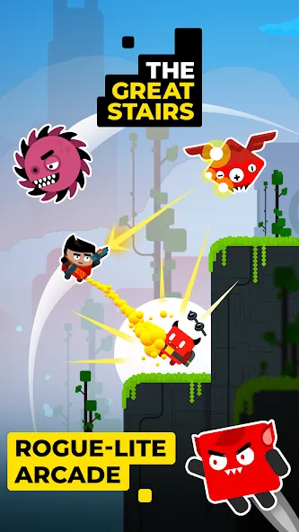 Скачать Great Stairs: Run Jump Shooter (Грейт Стэрс) [Взлом/МОД Бесконечные деньги] последняя версия 0.7.8 (бесплатно на 4PDA) для Андроид