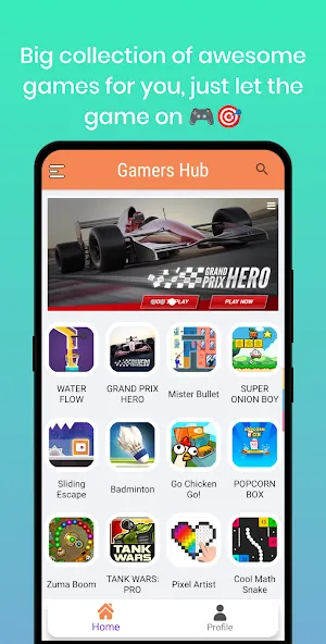 Скачать Gamers Hub: play and earn (Геймерс Хаб) [Взлом/МОД Меню] последняя версия 0.7.1 (на 5Плей бесплатно) для Андроид