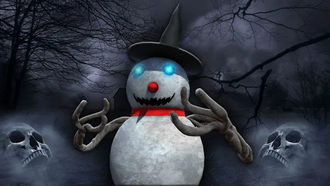 Скачать Evil Scary Snowman Games 3d (Ивил Скари Сноумэн Геймс 3д) [Взлом/МОД Unlocked] последняя версия 1.2.6 (бесплатно на 5Play) для Андроид