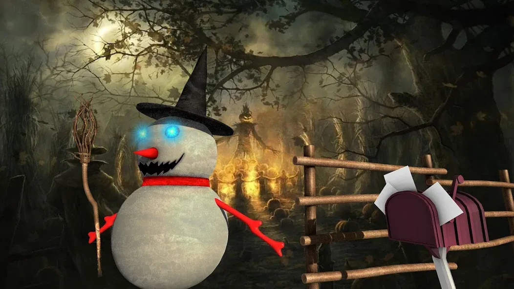 Скачать Evil Scary Snowman Games 3d (Ивил Скари Сноумэн Геймс 3д) [Взлом/МОД Unlocked] последняя версия 1.2.6 (бесплатно на 5Play) для Андроид