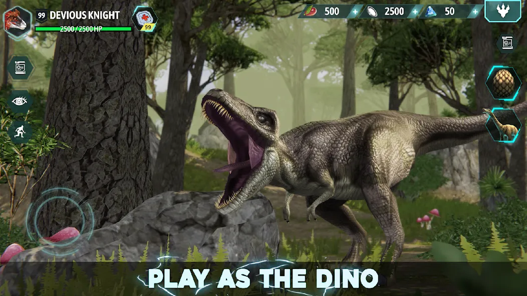 Скачать Dino Tamers - Jurassic MMO (Дино Дрессировщики) [Взлом/МОД Все открыто] последняя версия 2.6.3 (5Play ru apk ) для Андроид