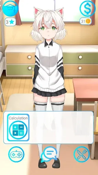 Скачать My anime girl 2 (Май аниме грл 2) [Взлом/МОД Меню] последняя версия 2.4.3 (на 5Плей бесплатно) для Андроид