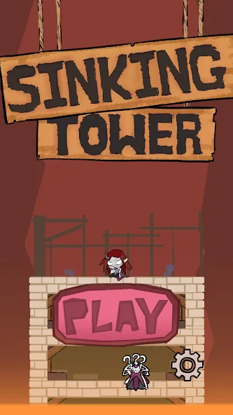 Скачать Sinking Tower (Синкинг Тауэр) [Взлом/МОД Unlocked] последняя версия 0.3.4 (4PDA apk) для Андроид