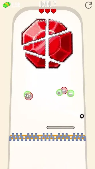 Скачать Saw Brick Crusher  (Со Брик Крашер) [Взлом/МОД Бесконечные деньги] последняя версия 0.4.7 (на 5Плей бесплатно) для Андроид