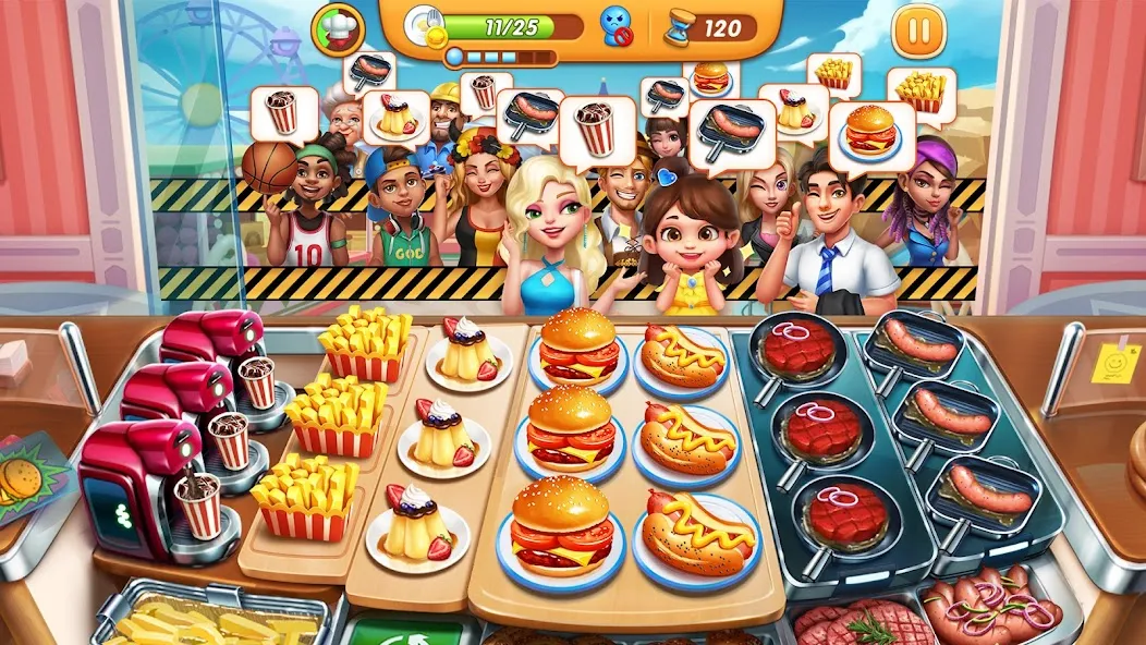 Скачать Cooking City (Кукинг Сити) [Взлом/МОД Меню] последняя версия 0.1.6 (на 5Плей бесплатно) для Андроид