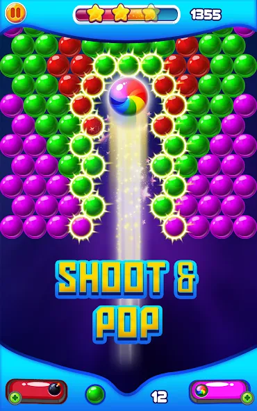Скачать Bubble Shooter 2 (Бабл Шутер 2) [Взлом/МОД Unlocked] последняя версия 2.7.6 (на 5Плей бесплатно) для Андроид