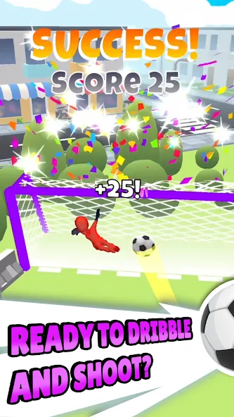 Скачать Crazy Kick! Fun Football game  [Взлом/МОД Все открыто] последняя версия 0.3.9 (на 5Плей бесплатно) для Андроид