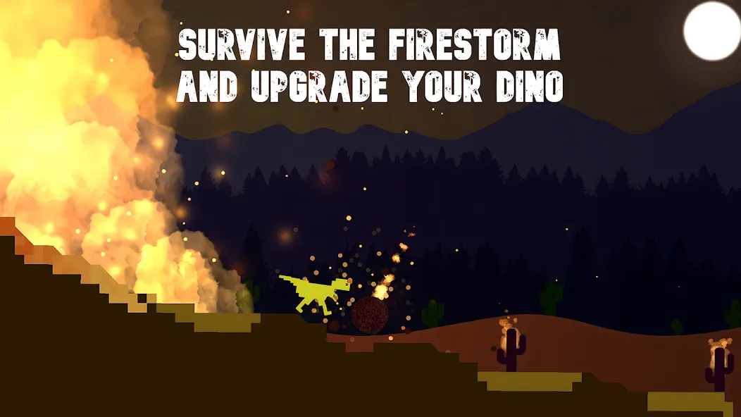 Скачать Dino Run Survival (Дино Ран Сурвайвал) [Взлом/МОД Все открыто] последняя версия 0.7.6 (на 5Плей бесплатно) для Андроид