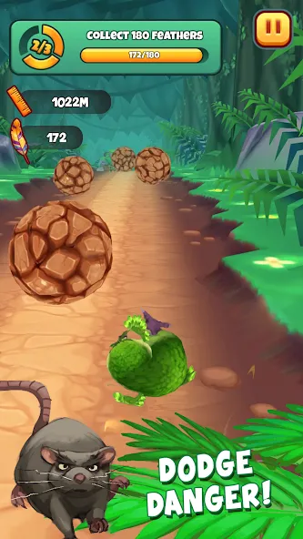 Скачать Kakapo Run: Animal Rescue Game (Какапо Ран) [Взлом/МОД Unlocked] последняя версия 0.6.3 (4PDA apk) для Андроид