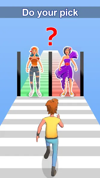 Скачать girl run веселая беговая игра (девушка бежит) [Взлом/МОД Бесконечные деньги] последняя версия 1.8.3 (4PDA apk) для Андроид