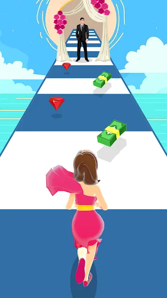 Скачать girl run веселая беговая игра (девушка бежит) [Взлом/МОД Бесконечные деньги] последняя версия 1.8.3 (4PDA apk) для Андроид
