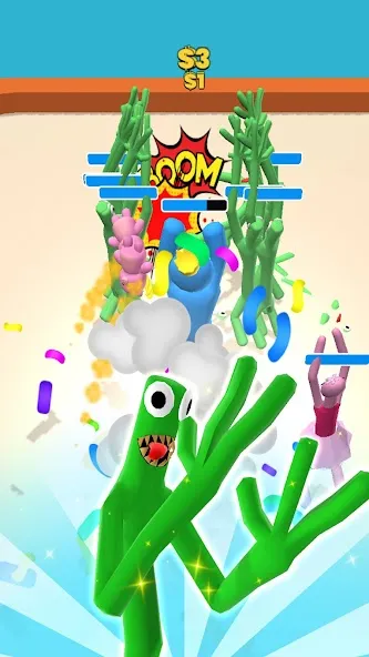 Скачать Super Monster: Rainbow Friends (упер Монстр) [Взлом/МОД Все открыто] последняя версия 2.2.9 (бесплатно на 4PDA) для Андроид