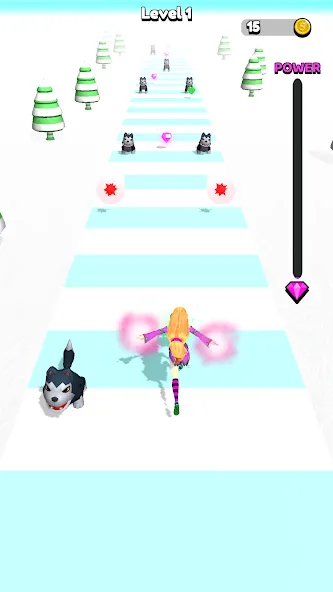 Скачать Power Girl 3D (Пауэр Герл 3Д) [Взлом/МОД Бесконечные деньги] последняя версия 2.7.9 (на 5Плей бесплатно) для Андроид