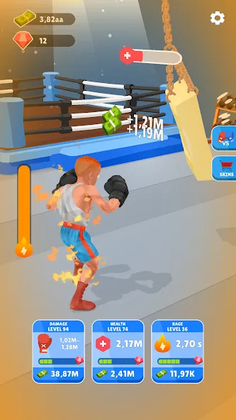 Скачать Tap Punch - 3D Boxing (Тап Панч) [Взлом/МОД Меню] последняя версия 2.3.4 (5Play ru apk ) для Андроид