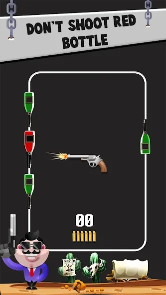 Скачать Стрельба из бутылок VS Gun  [Взлом/МОД Бесконечные деньги] последняя версия 1.6.1 (на 5Плей бесплатно) для Андроид