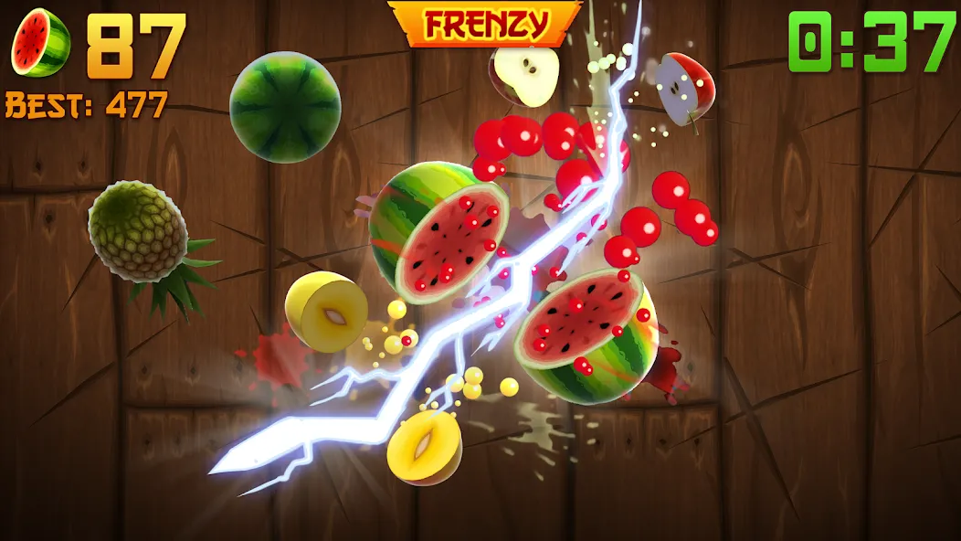 Скачать Fruit Ninja® (Фрут Ниндзя) [Взлом/МОД Меню] последняя версия 0.6.8 (бесплатно на 5Play) для Андроид