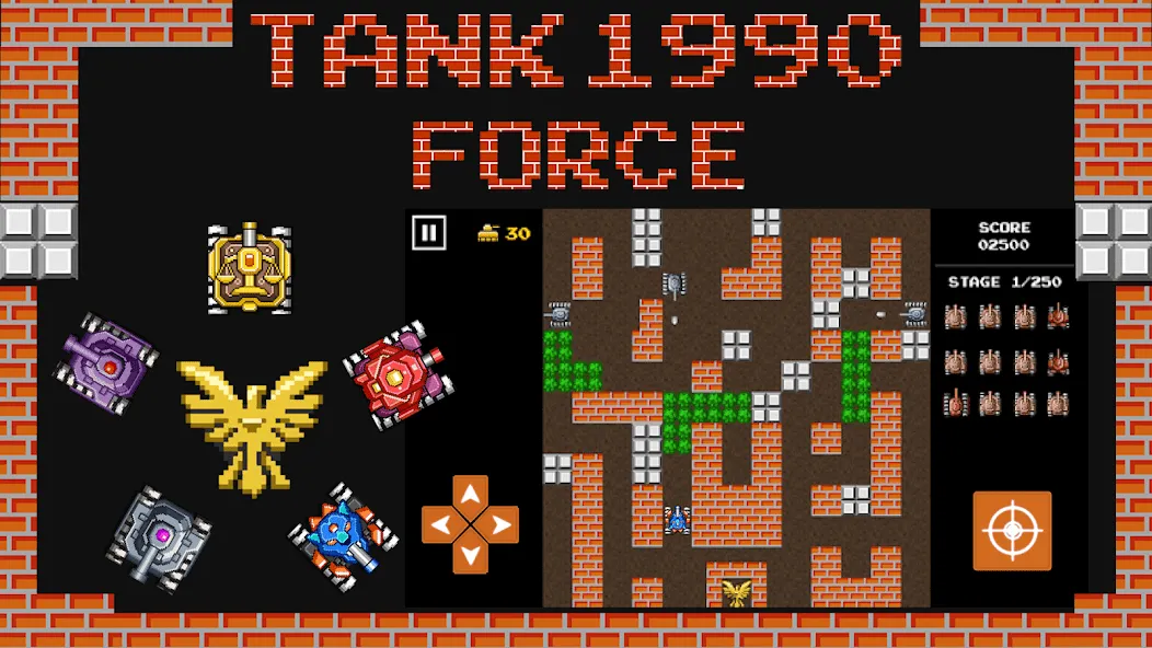 Скачать танки 1990 - Танчики - Tank  [Взлом/МОД Все открыто] последняя версия 1.2.7 (бесплатно на 4PDA) для Андроид