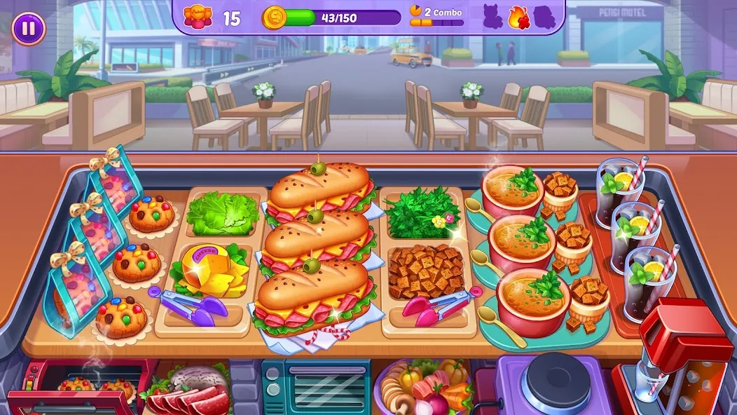 Скачать Cooking Crush: кухня игра (Кукинг Краш) [Взлом/МОД Unlocked] последняя версия 0.8.6 (на 5Плей бесплатно) для Андроид