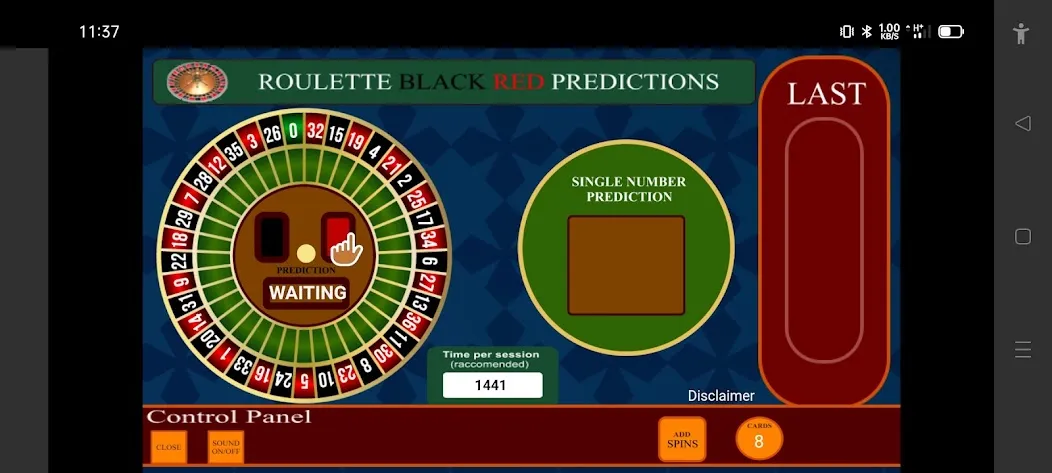 Скачать Roulette Black Red Calculator (Рулетка Черное Красное Калькулятор) [Взлом/МОД Много денег] последняя версия 0.7.7 (5Play ru apk ) для Андроид