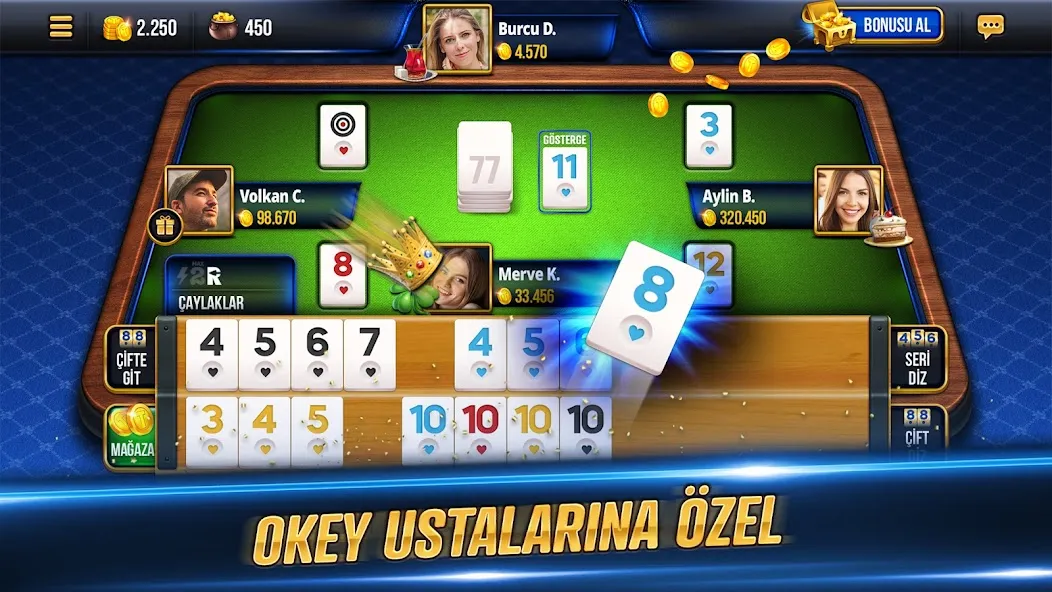 Скачать Tekel Okey - Online Çanak Okey (Текел Окей) [Взлом/МОД Много денег] последняя версия 1.9.1 (на 5Плей бесплатно) для Андроид