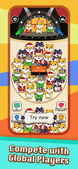 Скачать Doggo Go - Meme, Match 3 Tiles (Догго Го) [Взлом/МОД Меню] последняя версия 0.4.8 (5Play ru apk ) для Андроид