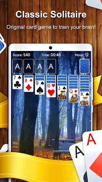 Скачать Solitaire Card Game (Солитер карточная игра) [Взлом/МОД Все открыто] последняя версия 1.6.5 (5Play ru apk ) для Андроид