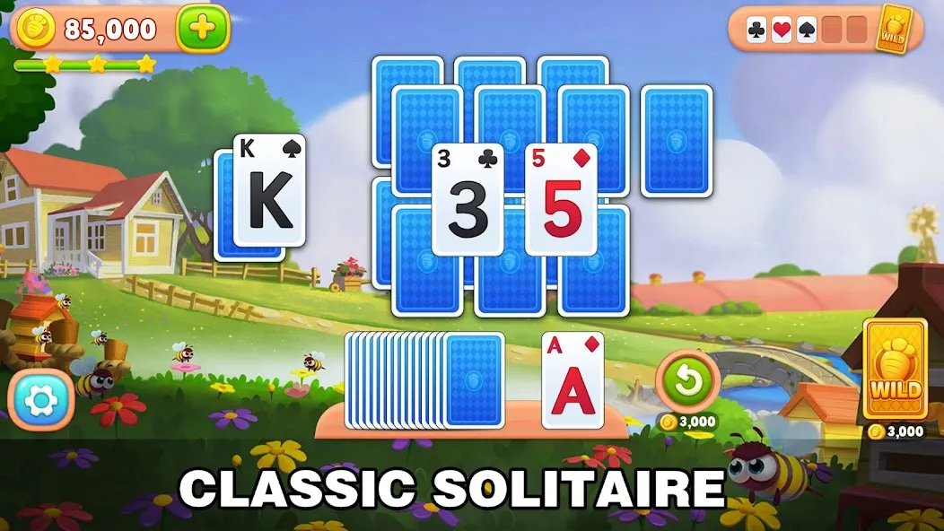 Скачать Solitaire Farm: Card Games (Соляр Фарм) [Взлом/МОД Много денег] последняя версия 1.9.6 (на 5Плей бесплатно) для Андроид