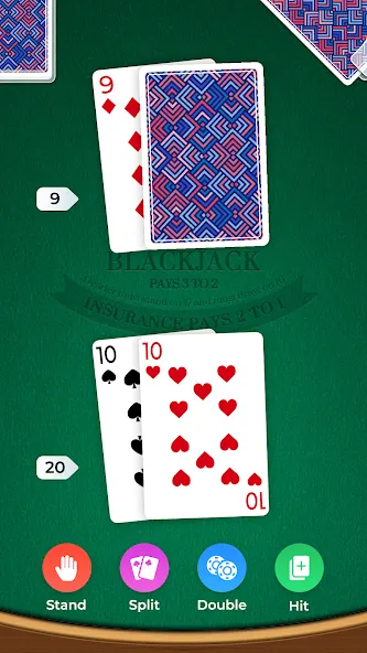 Скачать Blackjack (Блэкджек) [Взлом/МОД Все открыто] последняя версия 2.4.9 (4PDA apk) для Андроид