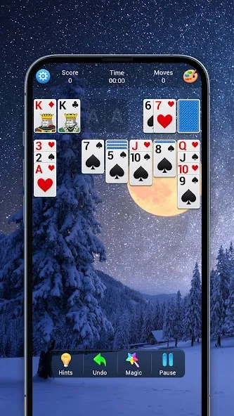 Скачать Solitaire, Klondike Card Games [Взлом/МОД Бесконечные деньги] последняя версия 2.5.1 (5Play ru apk) для Андроид