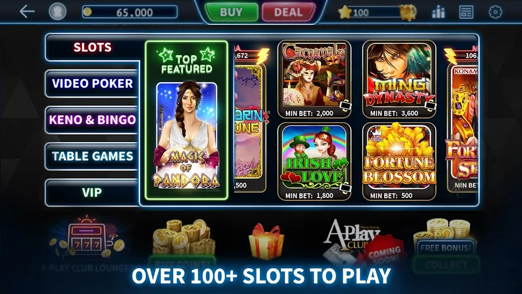 Скачать A-Play Online - Casino Games [Взлом/МОД Бесконечные деньги] последняя версия 2.1.6 (4PDA apk) для Андроид