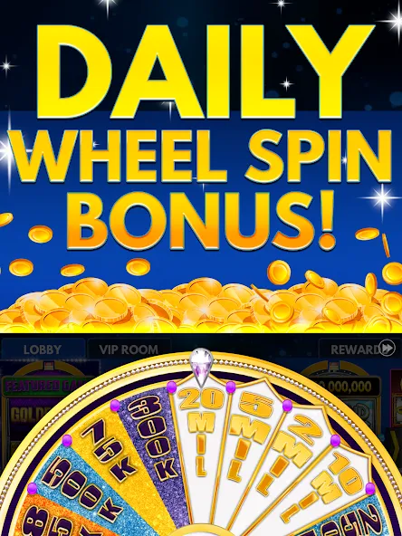 Скачать Spin Vegas Slots: Slot Games (Спин Вегас слоты) [Взлом/МОД Бесконечные деньги] последняя версия 2.6.5 (5Play ru apk ) для Андроид