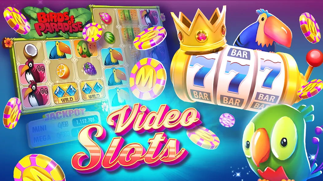 Скачать MundiGames: Bingo Slots Casino (Мундийуэгос) [Взлом/МОД Бесконечные деньги] последняя версия 1.1.5 (на 5Плей бесплатно) для Андроид