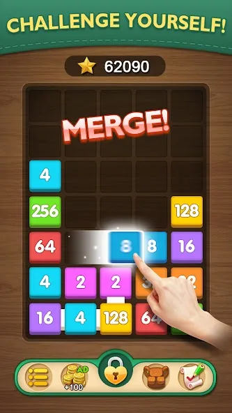 Скачать Merge Puzzle - Number Games (Мердж Пазл) [Взлом/МОД Все открыто] последняя версия 0.1.6 (4PDA apk) для Андроид