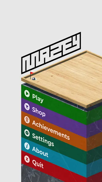 Скачать Mazey - Wooden Tilt Maze Game (Мазей) [Взлом/МОД Меню] последняя версия 2.2.7 (бесплатно на 5Play) для Андроид