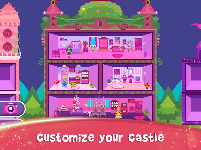 Скачать My Princess Castle: Doll Game (Мой Принцессин Замок) [Взлом/МОД Unlocked] последняя версия 1.1.7 (бесплатно на 5Play) для Андроид