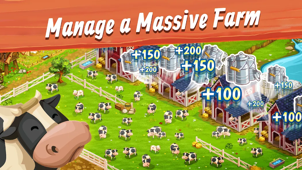Скачать Big Farm: Mobile Harvest (Биг Фарм) [Взлом/МОД Меню] последняя версия 1.9.6 (на 5Плей бесплатно) для Андроид